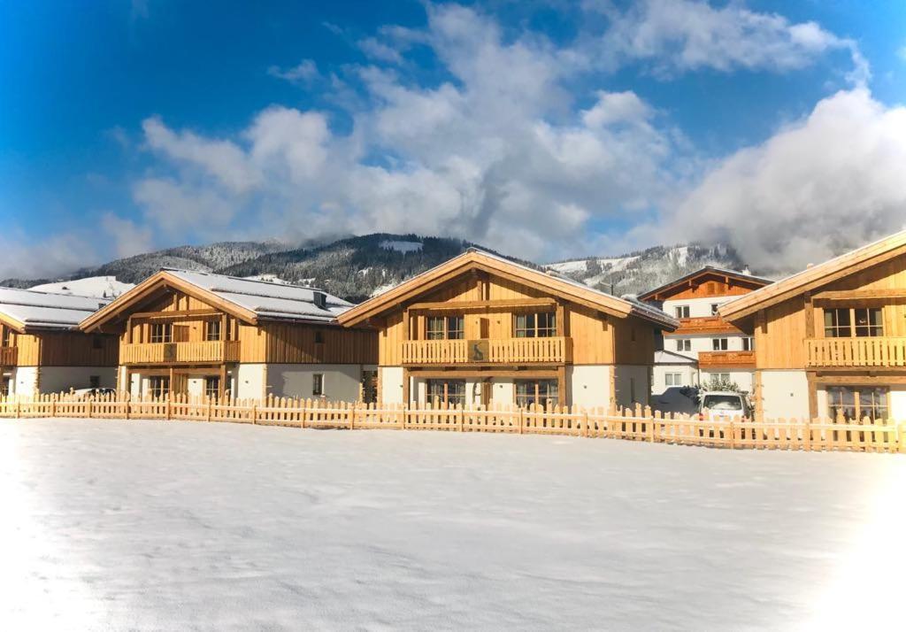 Sieglhub Chalets - Appartements - Hotel Flachau Ngoại thất bức ảnh